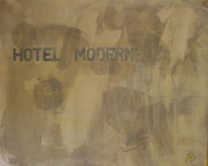 Voir le détail de cette oeuvre: Hotel Moderne 1